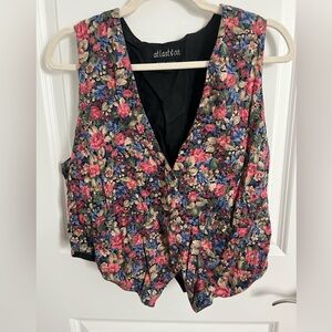 Vintage Floral Women's Vest